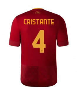 AS Roma Bryan Cristante #4 Heimtrikot 2022-23 Kurzarm